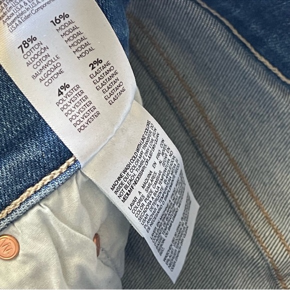 NEW! MOTHER The Tripper Ankle Fray Jeans Meet Cute 29 - Picture 14 of 14